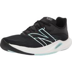 Shoes New Balance Women's FuelCell Rebel V2 Speed Running Shoe, Black/White Mint/White Mint