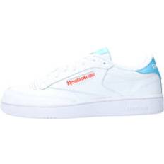 Reebok Herren Club Sneaker, FTWWHT/KINBLU/DYNRED