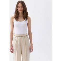 Natural Pants & Shorts Nocturne Pleated Palazzo Pants