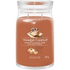 Yankee Candle Pumpkin Cinnamon Swirl 567g Doftljus 104g