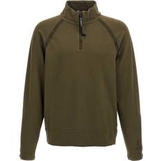 C.P. Company Mies Takit C.P. Company Fleece Half Zipped Felpe Verde-Uomo Green