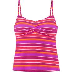 Vrouw Tankini's s.Oliver Beachwear Tankinitop Met Beugels - Roze