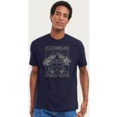 Volkswagen The Original Beach Bus T-Shirt Navy