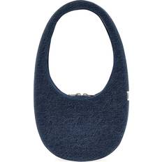 Oval Handbag Bomull - Blue