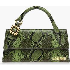 Jacquemus Green Le Chiquito Long Boucle Leather Top-handle Bag GREEN