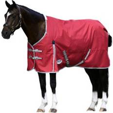 Equestrian Weatherbeeta Weatherbeeta Comfitec Clic Standard Lite Plus Horse Turnout Rug Red/silver/navy One