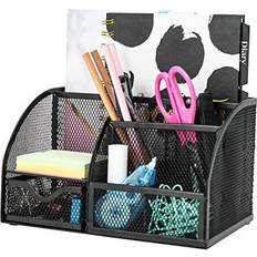 Exerz Desk Organiser/Mesh Desk Tidy/Pen Holder/Multifunctional Organizer EX348