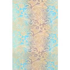 Turquoise - Women Scarfs La Fiorentina Abstract Print Pareo in Turquoise One Size