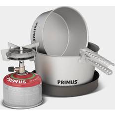 Gas til gasblus Primus Gasblus Mimer Stove Kit II, 2800 W 2 gryder 1.3 & 2.3 liter 1 stegepande griptang opbevaringspose, Winter Gas 230 gram