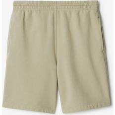 Burberry M Shorts Burberry Mens Lichen Ekd-appliqué Regular-fit Cotton-jersey Shorts LICHEN