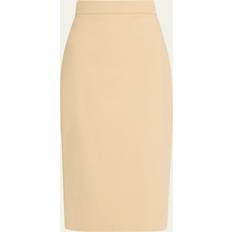 Modal Skirts Max Mara Eden Stretch Cotton Midi Skirt