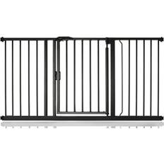 Bettacare Bettacare Auto Close Stair Gate, 147Cm 154Cm, Matt Black, Pressure Fit Safety Gate, Baby Gate One Size