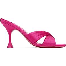 Christian Louboutin Pink Slippers & Sandals Christian Louboutin Pink Nicol Is Back Heeled Sandals