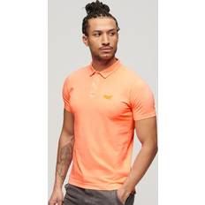 Superdry Camisas Superdry Polo De Manga Corta Essential Logo - Naranja