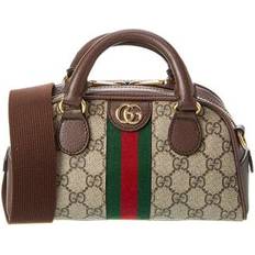 Gucci Bags Gucci Ophidia Mini GG Supreme Canvas & Leather Shoulder Bag