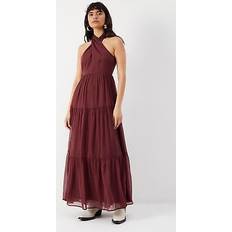 Warehouse maxi dress womens occasion dresses chocolate