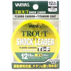 Yellow Fishing Lines Varivas Fluorocarbon Ti-F Titanium Line Trout 30m 3,0.285mm 12lb 6438
