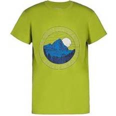 Icepeak Kids Crew Neck Printed T-Shirt Green