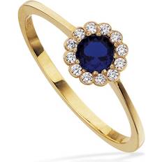 Scrouples Roset Karat Guld Ring Med Zirconia 713953