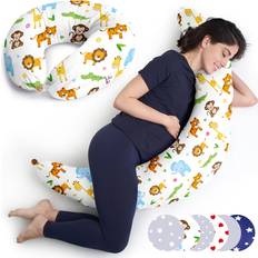 Pregnancy & Nursing Pillows on sale Niimo Pregnancy Body Pillow for Sleeping Shape Full Body Pillow, Pregnancy Pillows for Sleeping, Body Pillows for Adults, Side Sleeping, Cuddle Pillow, Maternity Body Pillow for Pregnant Women