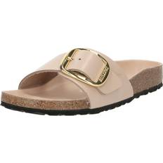 Birkenstock Zuecos Birkenstock Pantolette 'Madrid' beige gold