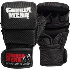 Gorilla Wear Ely MMA Sparring Gloves, Black/white