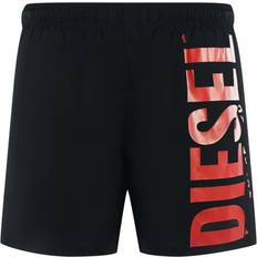 Diesel Men Swimwear Diesel BMBX-WAVE-WF Black Swim Shorts