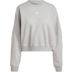 Donna - XL Maglioni Adidas Women's Originals Essentials Crew Fleece Genser - Medium Grey Heather