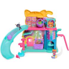 Just Play Play Set Just Play Disney Junior SuperKitties Purr ‘N’ and Figures, 12-Pieces, Lights and Sounds, Kids Toys for Ages 3 Up