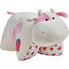 Pillow Pets Sweet Scented Strawberry Cow Puff Pink