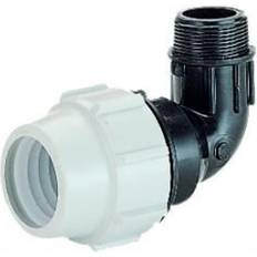 Pipe Parts Plasson 7850 25mm x 3/4" threaded male elbow next day available