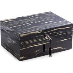 Ebony Wood 100-Cigar Humidor