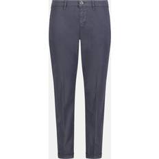 MAC Dame Bukser MAC Chino Bukser Med Opsmøg - Dark Blue