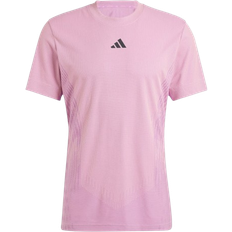 Pink - Tennis Tops adidas Tennis Pro Airchill Freelift T-shirt - Semi Pink Spark/Preloved Purple