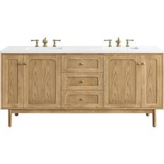 Wood/Nature Vanity Units for Double Basins James Martin Laurent (545-V72-LNO-3VSL)