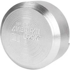 Security American Lock Keyed 1 23/32 Round Silver A2010KAW7000WWG