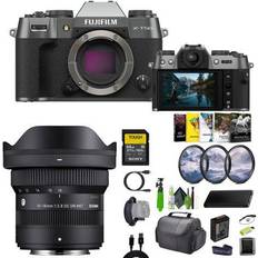 Fujifilm Mirrorless Cameras Fujifilm X-T50 Mirrorless Digital Camera Sigma 10-18mm Contemporary Lens More