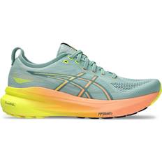 43 - Asics Gel-Kayano - Herren Schuhe Asics Gel-Kayano 31 Paris M - Light Celadon/Safety Yellow