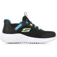 Skechers Little Kid's Bounder Brisk Burst - Black/Lime