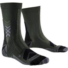 Silver - Sportswear Garment Socks X-Socks Hike Expert Silver Crew Green 35-38 Man