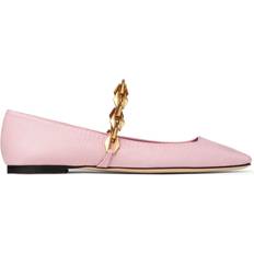 Jimmy Choo Pink Ballerinas Jimmy Choo Diamond Tilda - Rose