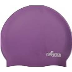 Swim Caps Loops ONE Silicone Swim Cap PURPLE Comfort Fit Unisex Swimming Hair Hat