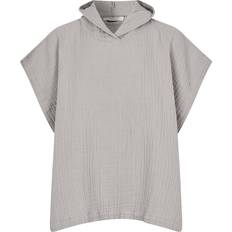 Lille Kanin Poncho Muslin Brown Smoke 1-3 years