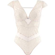 Blommiga Bodys s.Oliver Adele Body, Spitze, floral, für Damen, rosa