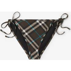 Checkered Bikinis Burberry Check Bikini Briefs Snug