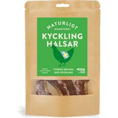 Naturligt Hundtugg Kycklinghalsar 150g