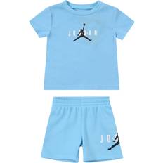 86/92 Tute Jordan Set - Blu Cielo / Nero / Bianco