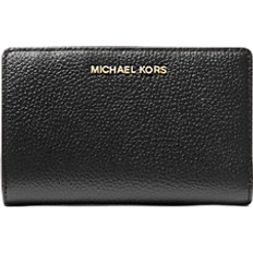 Michael Kors Medium Pebbled Leather Wallet - Black