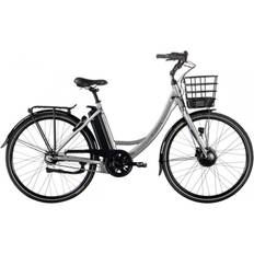 Ecoride Dam El-stadscyklar Ecoride Elcykel Ambassador AXS H-7 - Silver 28 Damcykel