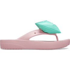 Crocs Classic Platform Bow Flip - Petal Pink